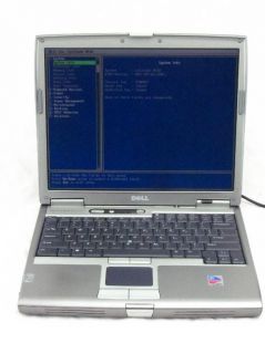 Dell D610 Pentium M Laptops That Power on to BIOS for Parts or