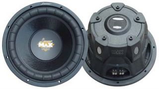 LANZAR MAXP154D 15 2000 Watt Dual Voice Coil Subwoofer Driver for