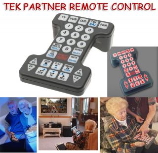 Universal Large Big Button TV Remote Control Lighted