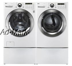 LG Steam Washer and Dryer WM3360HW and DLGX3361W