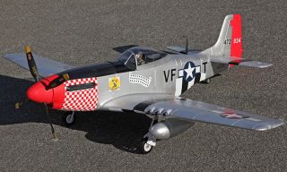 Large 63 P 51 Mustang Electric RC Airplane Plane PNP