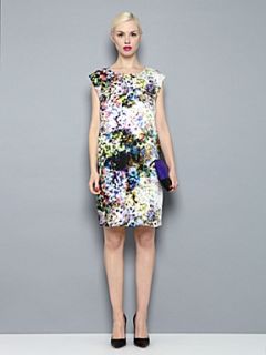 Pied a Terre Printed cocoon dress Multi Coloured   