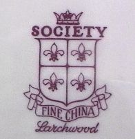 Society Fine China Larchwood 1 Salad Plate