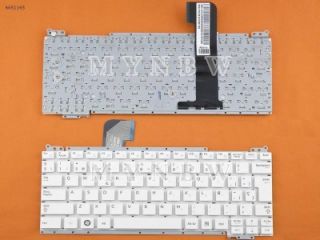 New Samsung NC110 Laptop Keyboard Spanish Teclado White