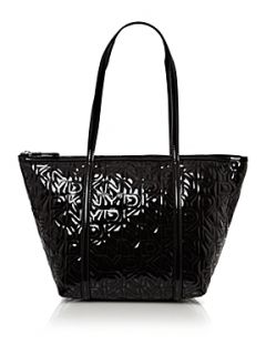 DKNY Quilted logo medium tote bag   