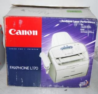 Canon Faxphone L170 Business Laser Fax Printer
