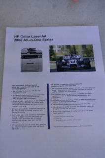 2840 Colour Workgroup All In One Laser Printer Fax Copier Scanner