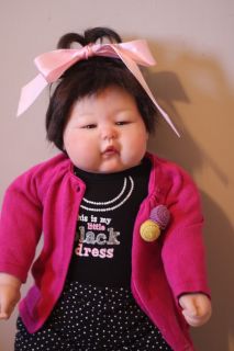 Reborn Baby Doll Toddler Ping Lau Masterpiece Dolls Asian