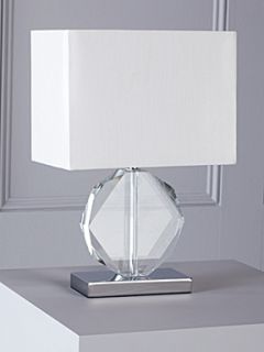 Linea Lexi glass table lamp   House of Fraser