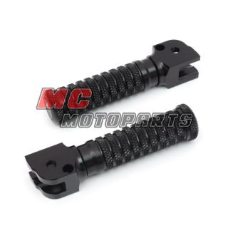 Black Ducati Front Rider Foot Pegs Multistrada 1000 DS 1100 s 620 All