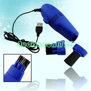 Keyboard Cleaner Brush For PC Laptop Computer Air Fans Monitor Blue