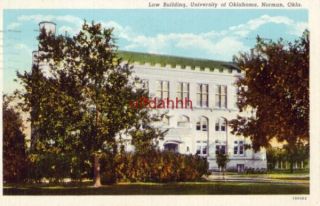Law Building University of Oklahoma Norman 1941