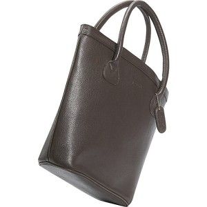 Leatherbay Oxford Premium Leather Tote Bag Black 20104