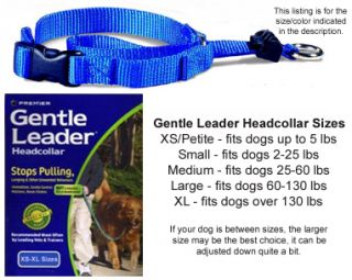 Gentle Leader Dog Headcollar All Sizes 5 Colors