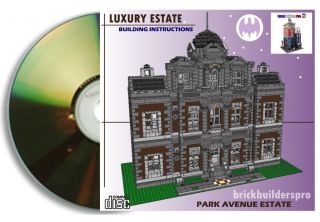 Luxury Estate Wayne Manor Batman Custom Lego 10218 10224 City