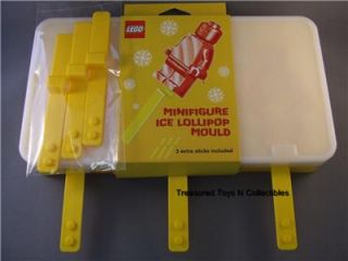 New Lego Ice Popsicle Minfig Mold RARE Set