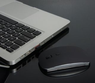 Wireless Optical Mouse for Apple Mac Laptop Black