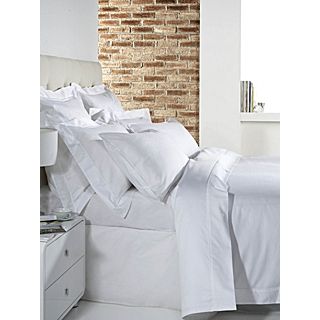 Christy Diamond bed linen range in white   