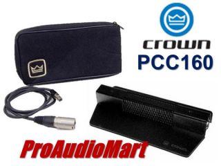 Crown PCC160 Supercardioid Boundary Microphone Condenser Mic PCC 160
