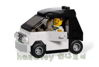 Lego City 3177 Small Smart Car Vehicle and Driver Figure Toy New