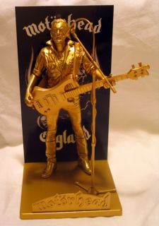 Motorhead Lemmy Kilmister 7 Figure Gold Variant