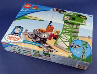 Thomas Train Lego Duplo 3301 Cargo Loading Cranky