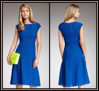Nanette Lepore Picture Day Dress 2 XS s UK 4 6 $398 Deep Sea Blue