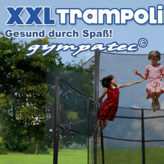 XXL Trampolin 430 cm Gartentrampolin Mit Netz Leiter