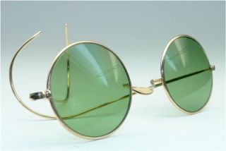 Filled Spectacle Sunglasses Vintage Civil War Gothic Vampire