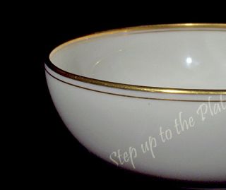 Lenox China Bowl Insert Liner s Use Sterling Silver Frame Cereal Cream
