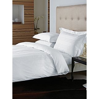 Bedek plain bed linen range in white   
