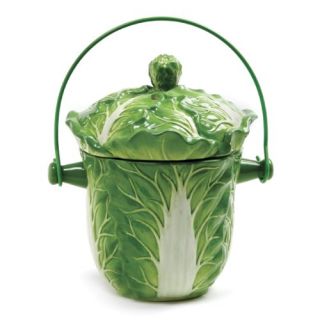 New Norpro Ceramic Lettuce Compost Keeper Free Shipping