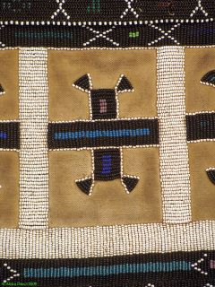 Ndebele Beaded Apron South African Pepetu Old Peter Nelson Collection