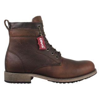 Levis Mens Boots Mission Brown Leather 51501401B