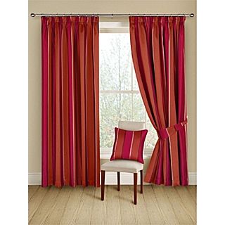 Chilli Porter lined curtains   