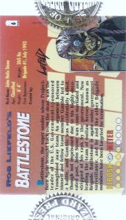 1993 Rob Liefelds Battlestone Wizard Card