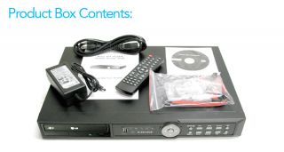 CH DVR with 500GB DVD H 264 iPhone Android View
