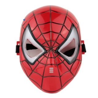 man mask light up LED costume party Charcter Cosplay Toy for Kids/Boys