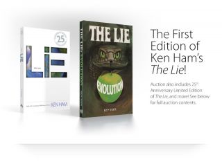The Lie Evolution by Ken Ham 1st Ed 25th Anniversary Limited Edition
