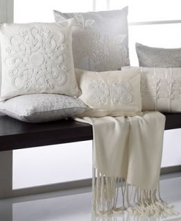 Natori Metallic Beaded Decorative Pillow, 16x16