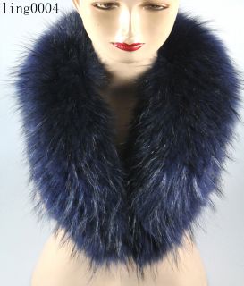 Real Fox Fur 100cm 17cm Huge Collarband Natural Fur Neckerchief Scarf