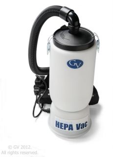 GV 6 Quart Backpack Vacuum 1 1 2 in Pro Tools Loaded HEPA Back Pack