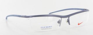 New Nike Flexon 4111 444 Navy Eyeglass Frame Authentic Eyeglasses with