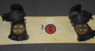 Used Liquid Mercury Yellow 152 Snowboard