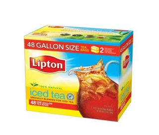Lipton Iced Tea 48COUNT Gallon Sizetea Bags New