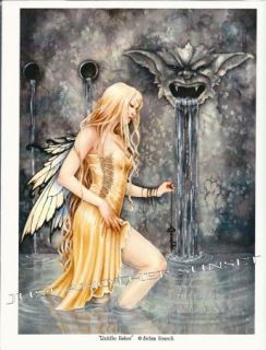 Selina Fenech Print Riddle Fisher Fairy Faery Gargoyle Wall Water