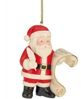 Lenox Christmas Ornament, 2012 Naughty or Nice Santa