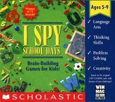 Spy School Days by Scholastic CD ROM for PC and Mac