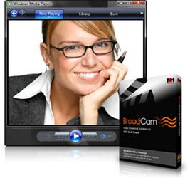 BroadCam Live Video Streaming Professional Software