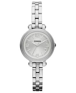 Fossil Watch, Womens Heather Mini Stainless Steel Bracelet 26mm